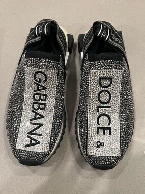 Dolce & Gabbana Swarovsky Sneakers